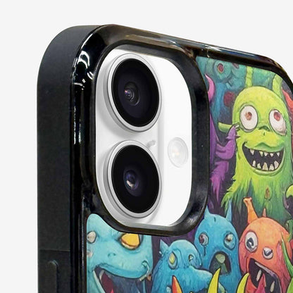 iPhone 16 Plus Case — Monsters General Cartoon Monst 0p8, Custom Made Phone Cover