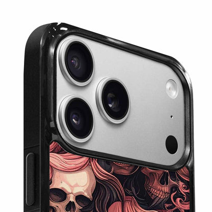 iPhone 17 Pro Case — Skull Dark Art Gothic Print Gothic, Custom Designed Case Cover