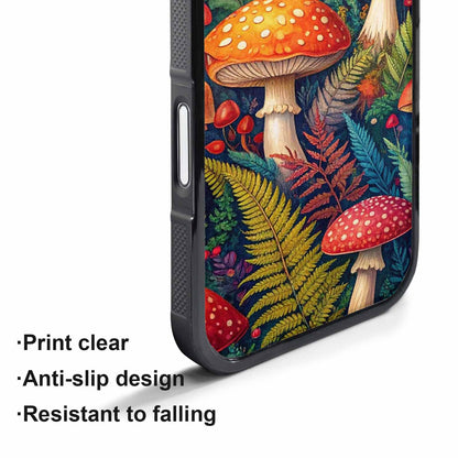 iPhone 17 Air Case — Mushrooms Botanicalmushrooms P H7s Floral, Custom Print Case Cover