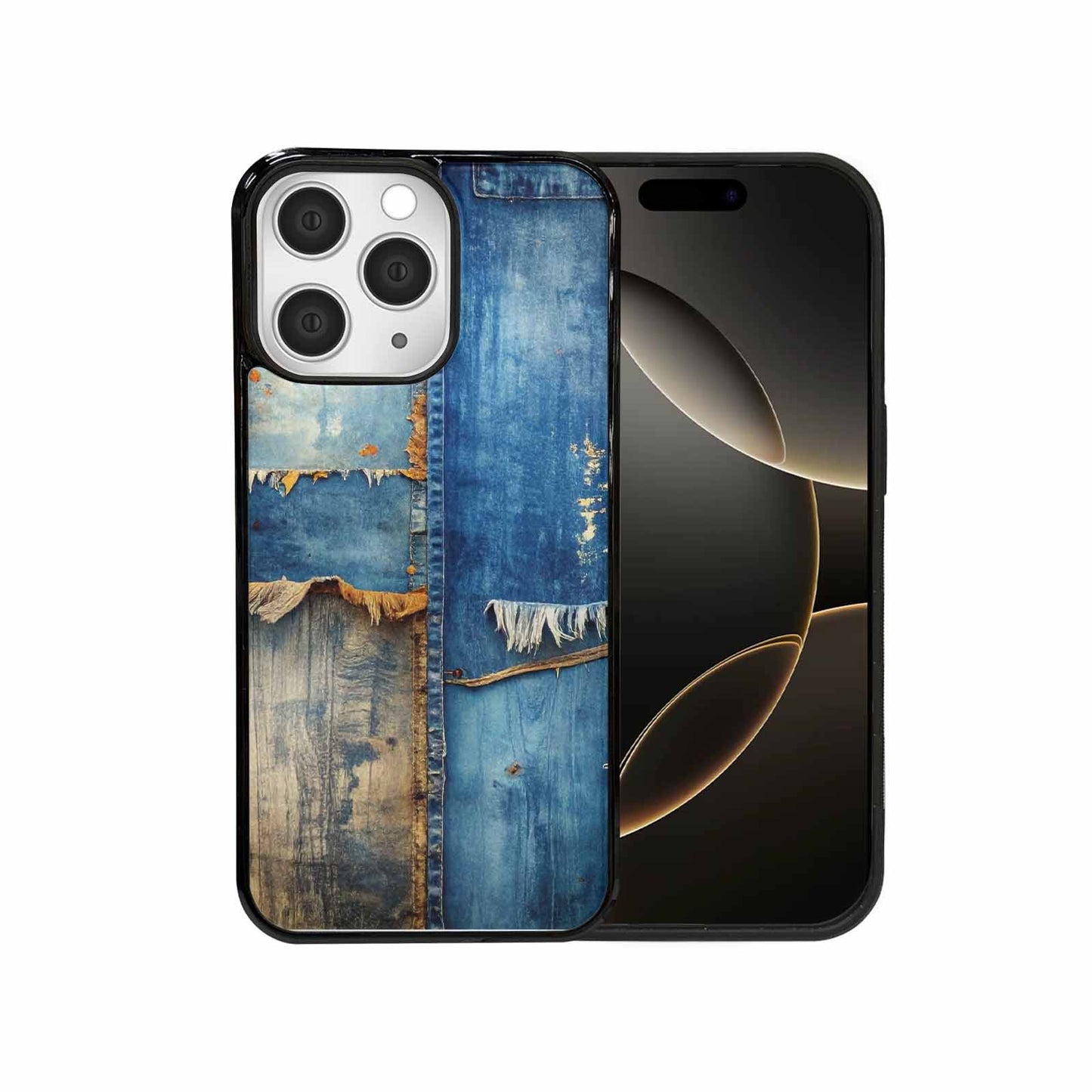 iPhone 15 Pro Max Case — Curve The Ripping Demin Tectures For, Personalized Phone Case