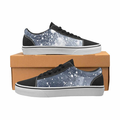 MEN'S Galaxy Art - Canvas Lace-Up Vibrant Chaos Shoes