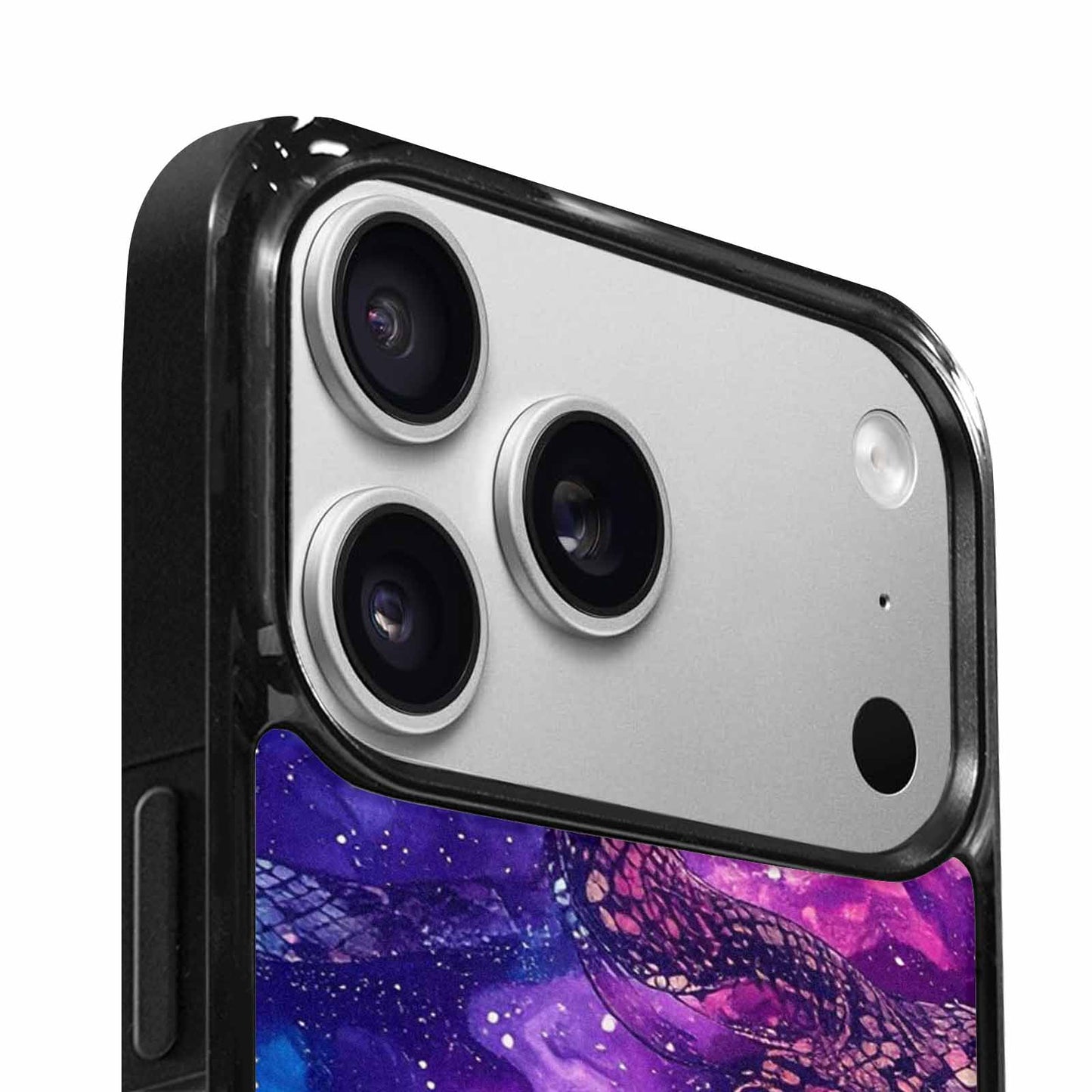 iPhone 17 Pro Max Case — Snake Print Galaxy Seamless Animal Print, Unique Phone Case Design