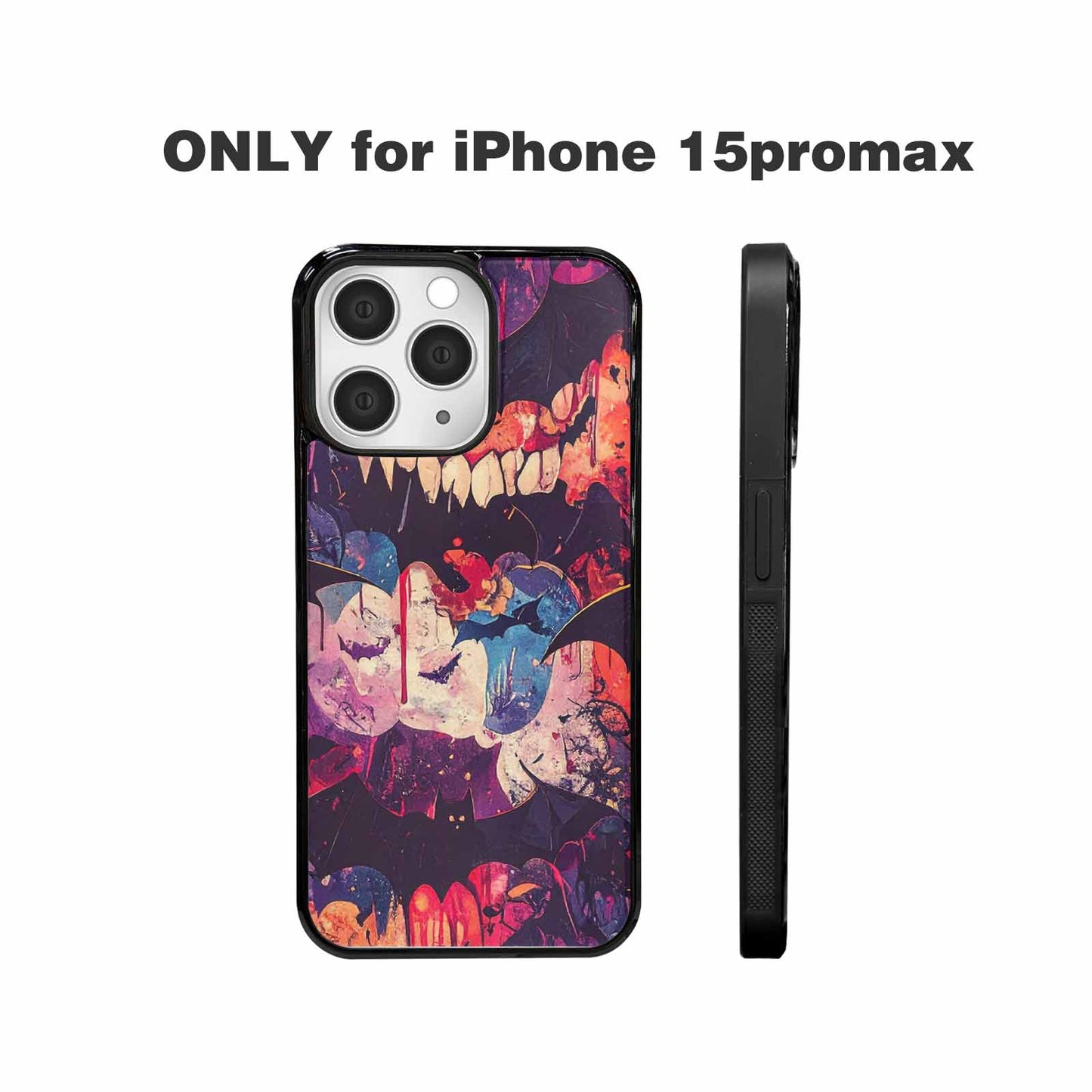 iPhone 15 Pro Max Case — Vampire Fangs Bats Vampire Fangs And, Custom Phone Case