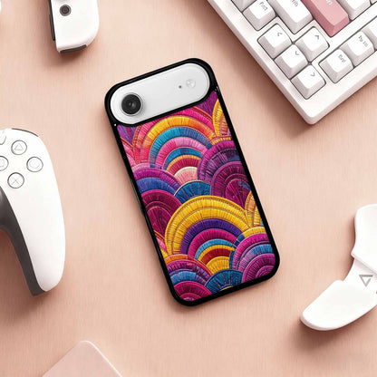 iPhone 17 Air Case — Vivid Camo Pansexual Pride Camo, Custom Art Phone Cover