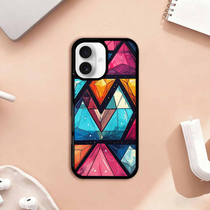 iPhone 17 Case — Vintage Summer Diamond Retro Vintage, Custom Made Phone Cover