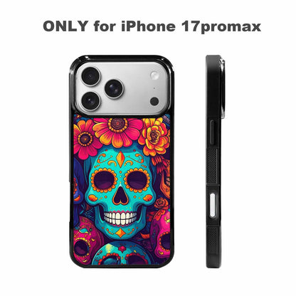 iPhone 17 Pro Max Case — Skull Dark Art Gothic Print Gothic, Custom Print Case Cover
