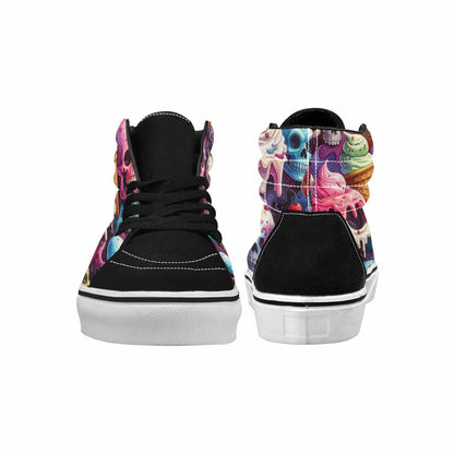 MEN'S Ice Cream Monsters  High Top Canvas Dreamlike Shoes