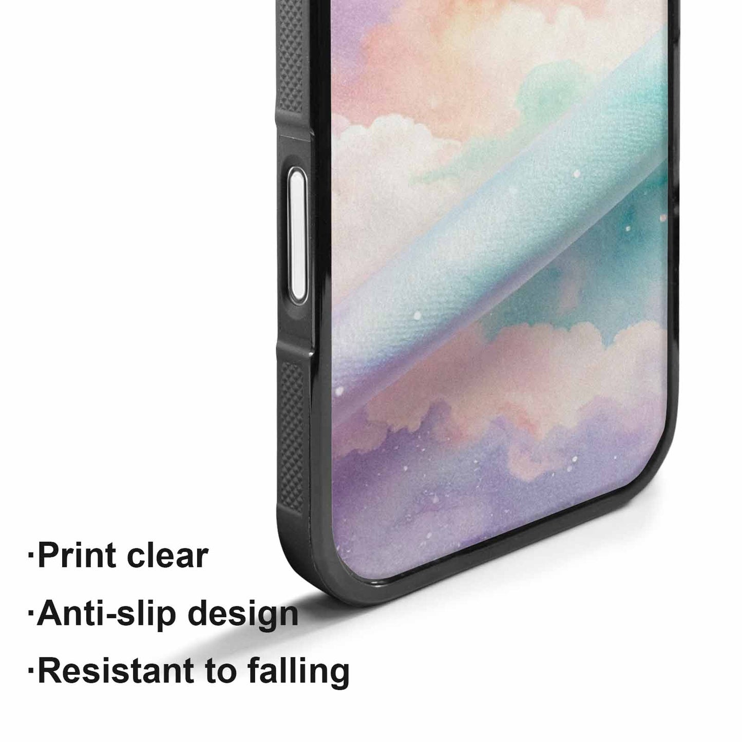 iPhone 17 Case — Galaxy Texture In Soft Galaxy Space, Custom Made Phone Cover
