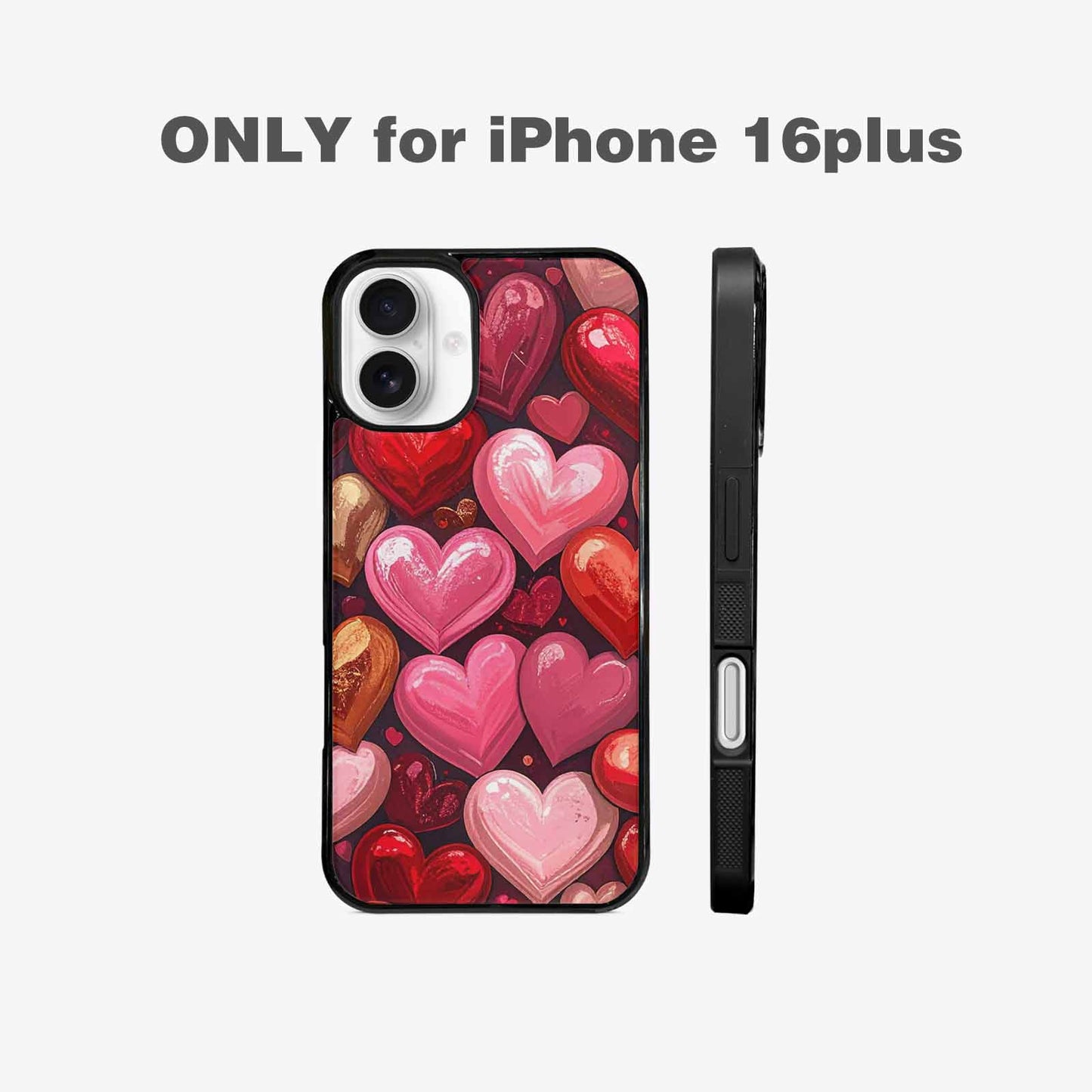 iPhone 16 Plus Case — No Words Or Writings On The, Custom Designed Case Cover