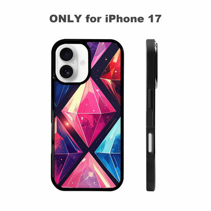 iPhone 17 Case — Vintage Summer Diamond Retro Vintage, Unique Phone Case Design