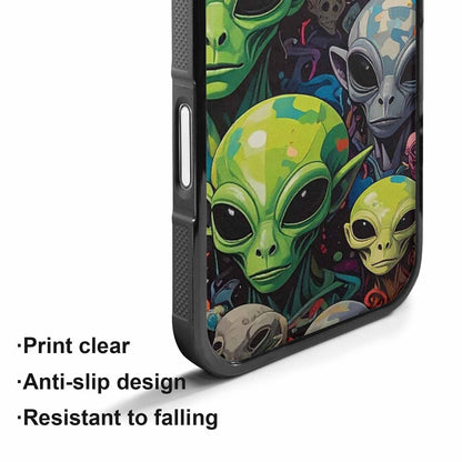 iPhone 17 Case — Aliens Camo Aliens Alien Scifi, Custom Print Case Cover