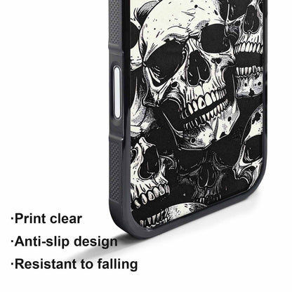 iPhone 17 Air Case — Skull Dark Art Gothic Print Gothic, Customized Protective Case