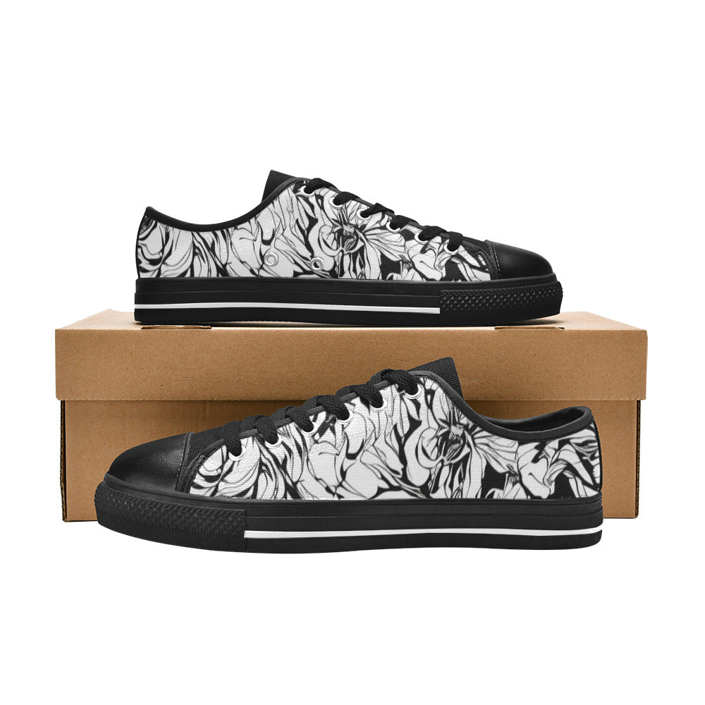 WOMEN'S Ink Art Canvas Aesthetic Sneakers