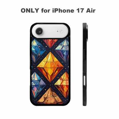iPhone 17 Air Case — Vintage Summer Diamond Retro Vintage, Original Design Phone Case