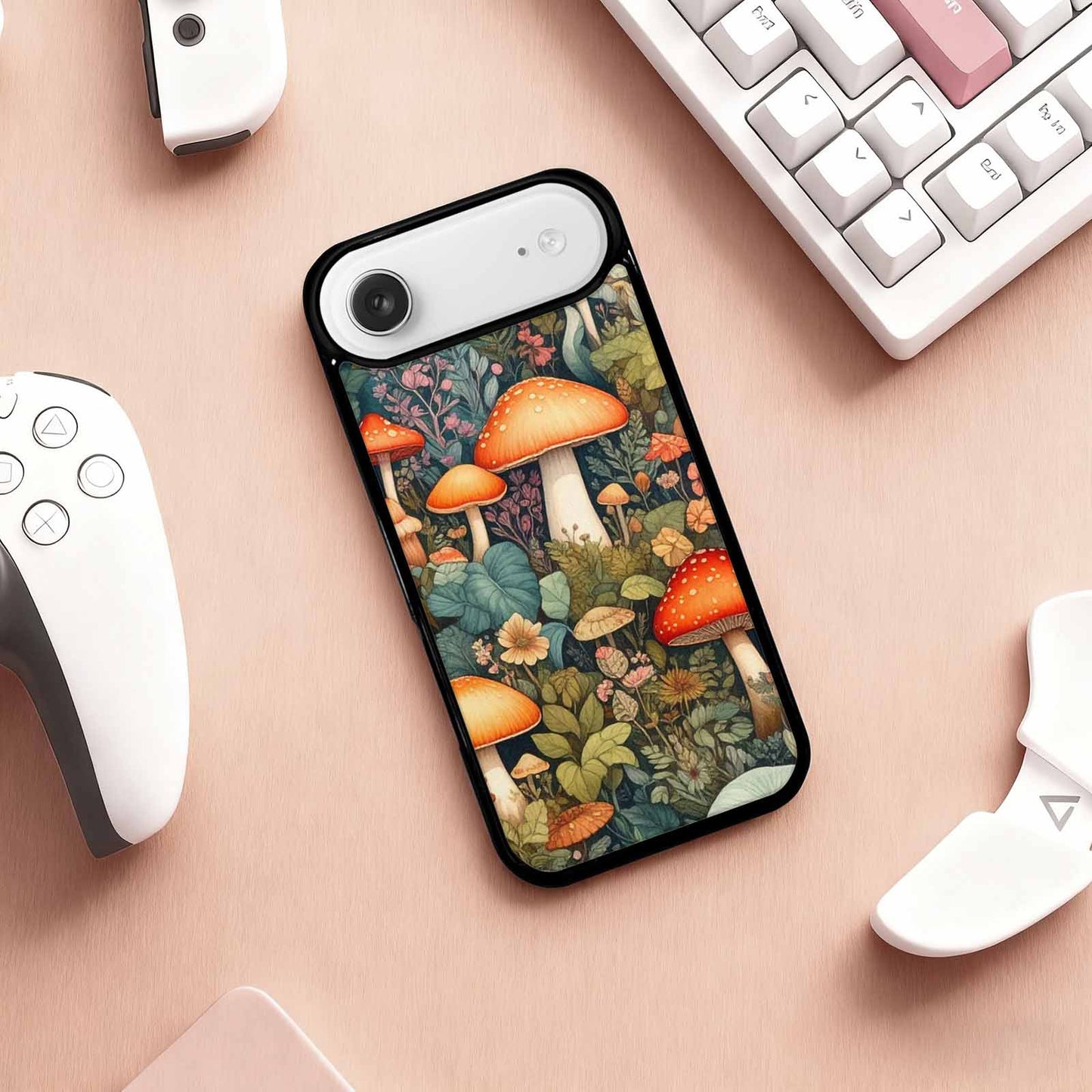 iPhone 17 Air Case — Mushrooms Botanicalmushrooms P Nqy Floral, Custom Printed Phone Case