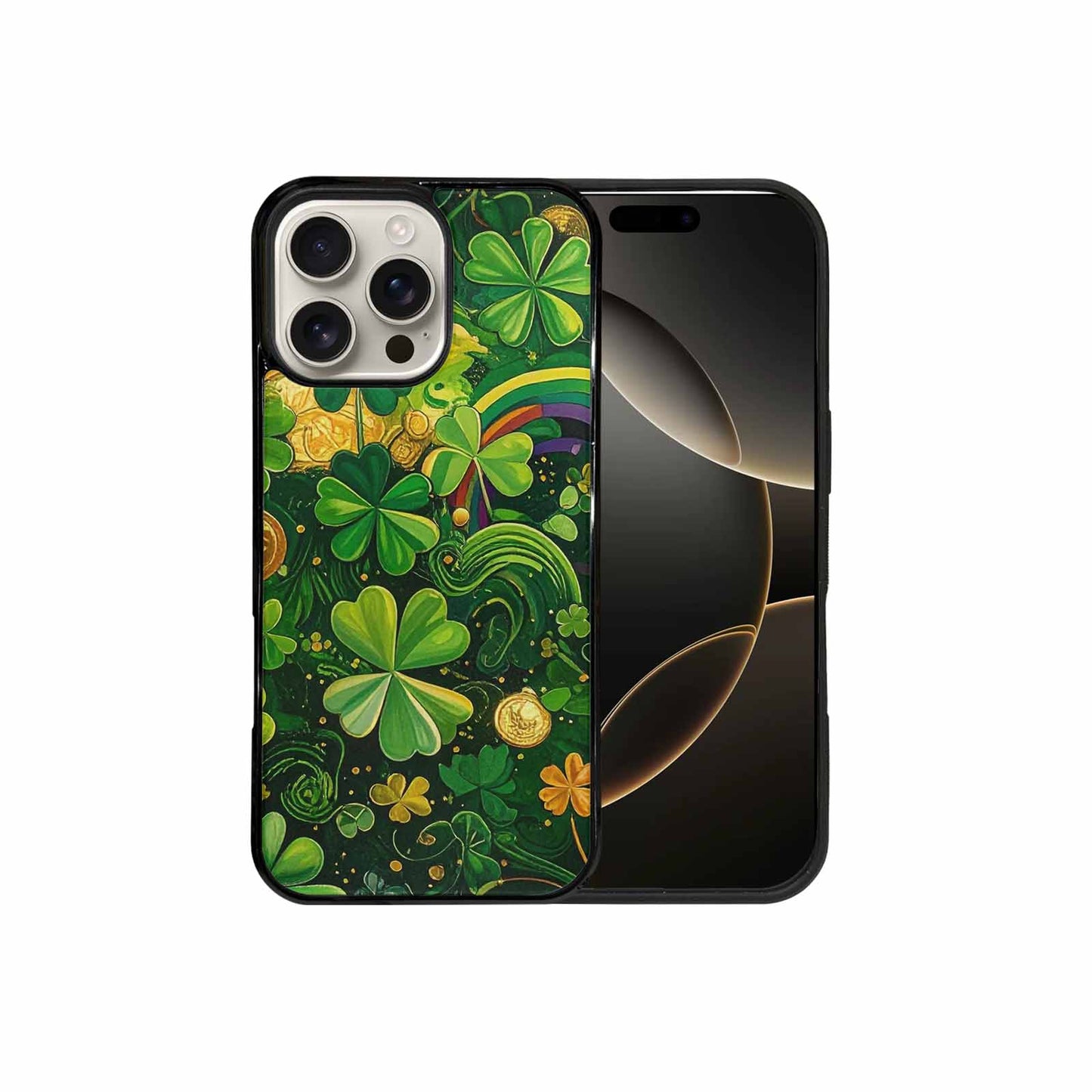 iPhone 16 Pro Max Case — St Patrick\'s Clover St Patrick\'s Clover, Custom Phone Case