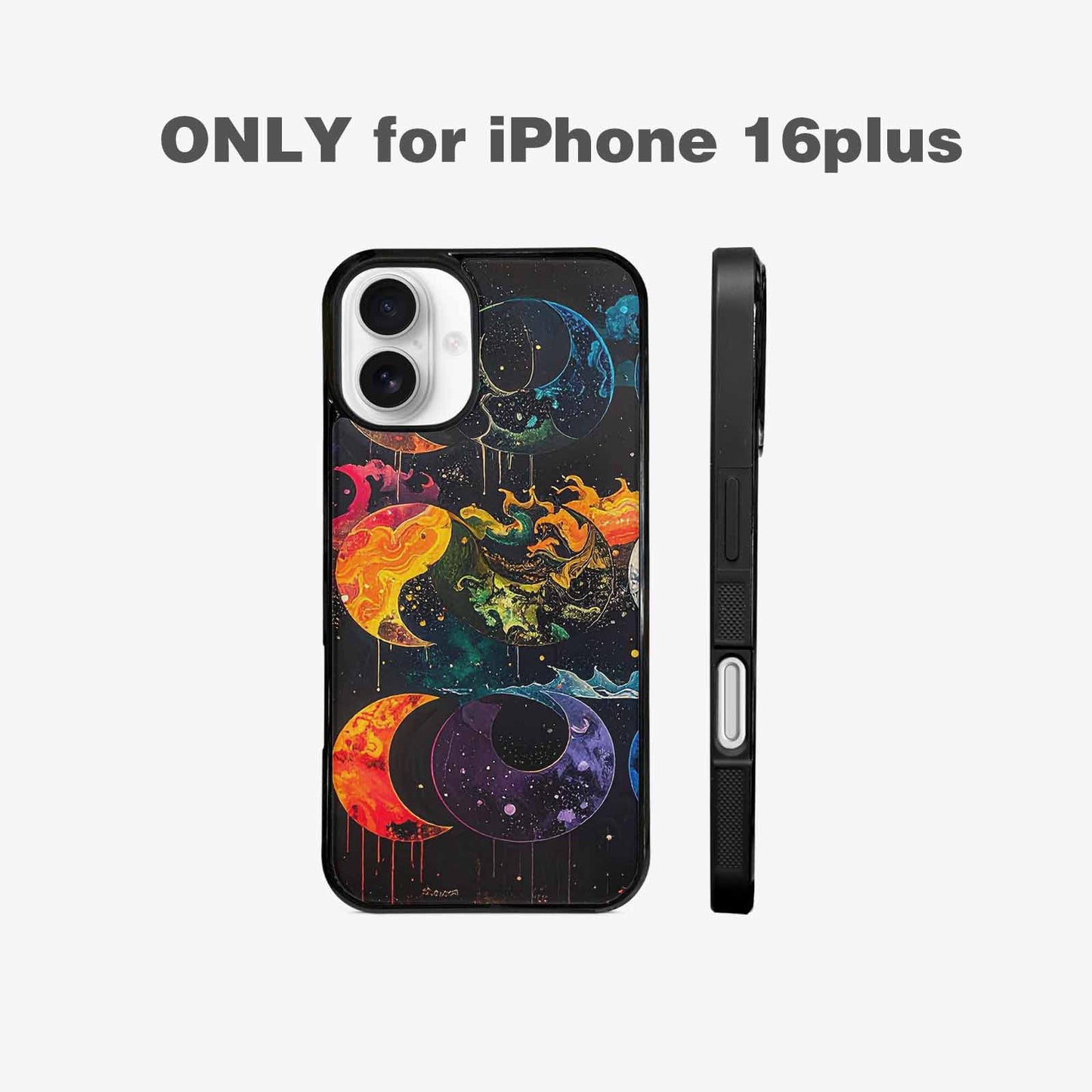 iPhone 16 Plus Case — Yin Yang Yin And Yang Symbol, Custom Designed Case Cover