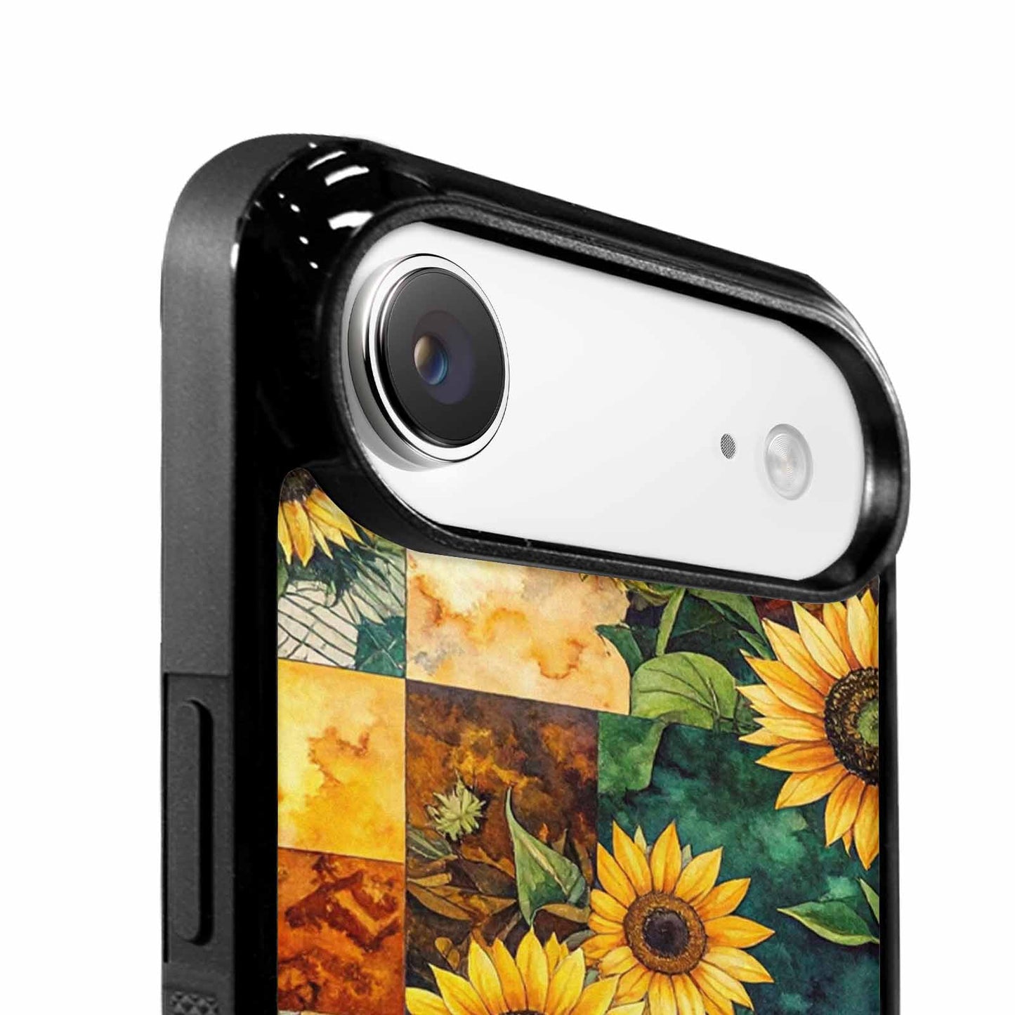 iPhone 17 Air Case — Small Sunflower Pattern Randomly Varying Floral, Unique Phone Case Design