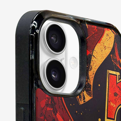 iPhone 16 Case — Dice And Casino Pattern Seamless Repeat, Custom Designed Case Cover