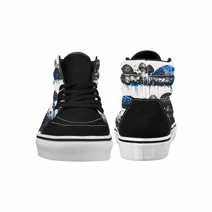 MEN'S Mushrooms (general) High Top Canvas Vivid Custom Sneakers