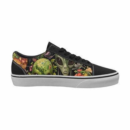 WOMEN'S Aliens Lace-Up Canvas Aesthetic Custom Shoes