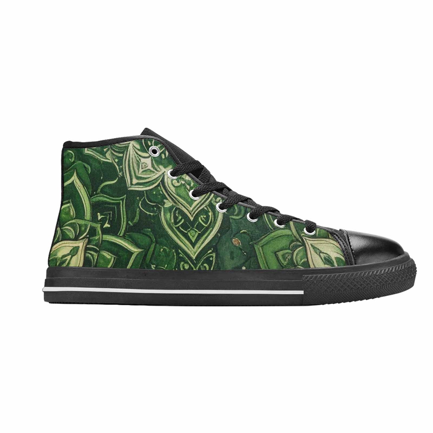 WOMEN'S Mandala High Top Canvas Vivid Shoes