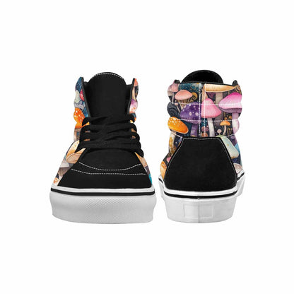 MEN'S Mushrooms High Top Canvas Aesthetic Custom Shoes