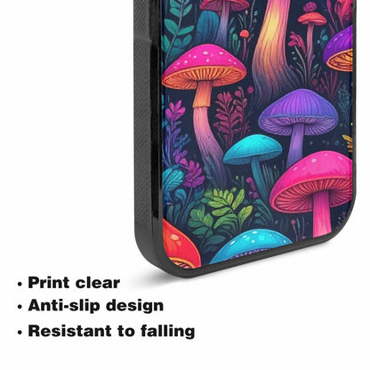 iPhone 15 Case — Psychedelic Mushroom, Unique Phone Case Design