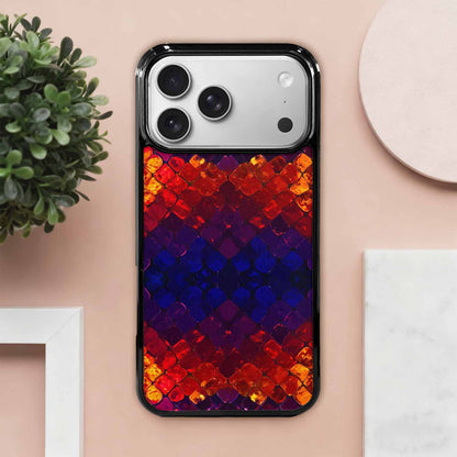 iPhone 17 Pro Max Case — Snake Print Dark Seamless Animal Print, Original Design Phone Case