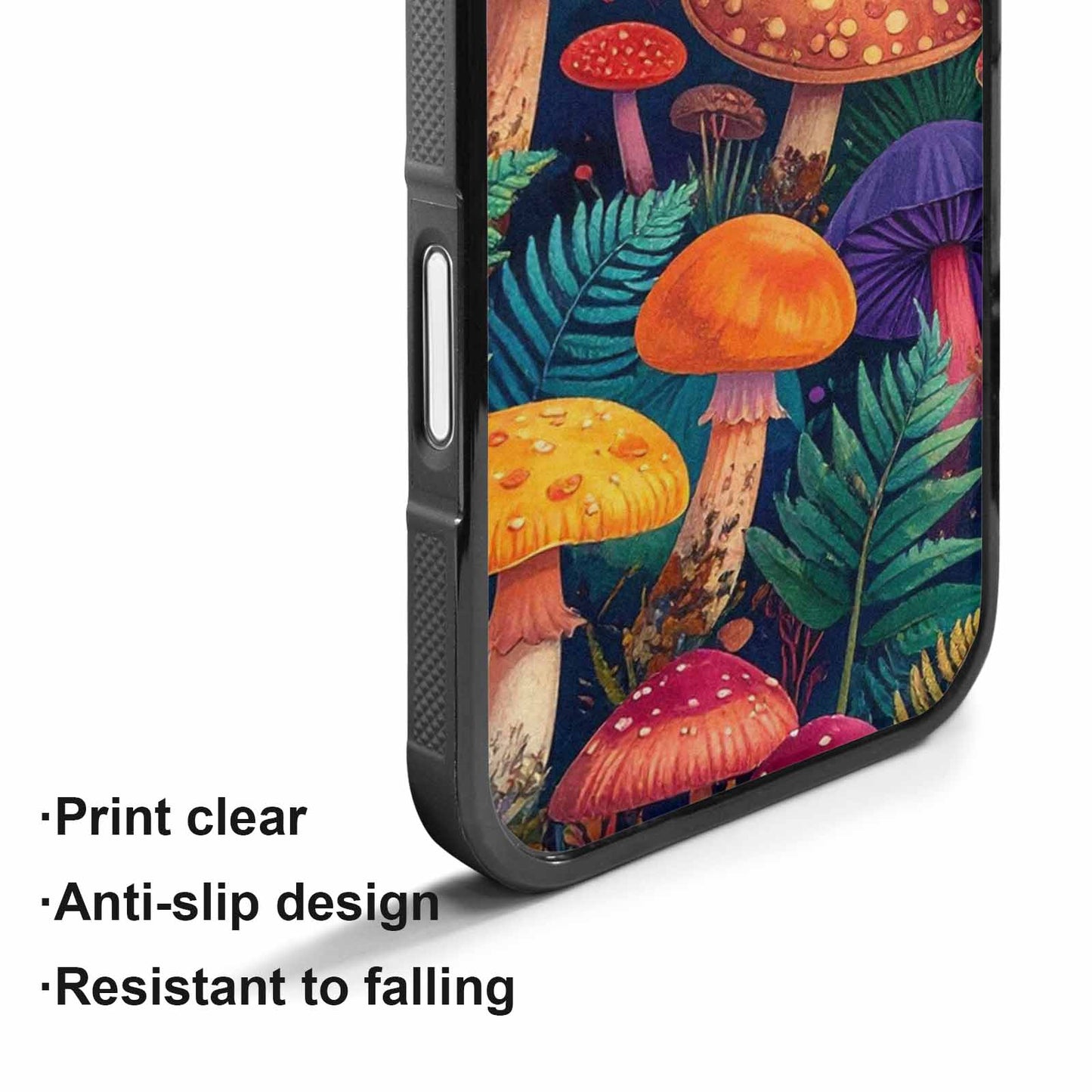 iPhone 17 Case — Mushrooms Botanicalmushrooms P Npq Floral, Customized Protective Case