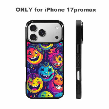 iPhone 17 Pro Max Case — Small Funny Looking Cartoon Cute, Custom Made Phone Cover