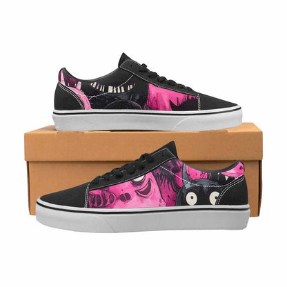 WOMEN'S Monsters (general) Lace-Up Canvas Neon Fantasy Shoes