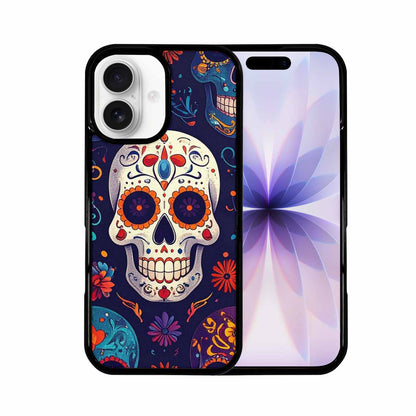 iPhone 17 Case — Day Dead Sugar Skull Gothic Skulls, Custom Printed Phone Case