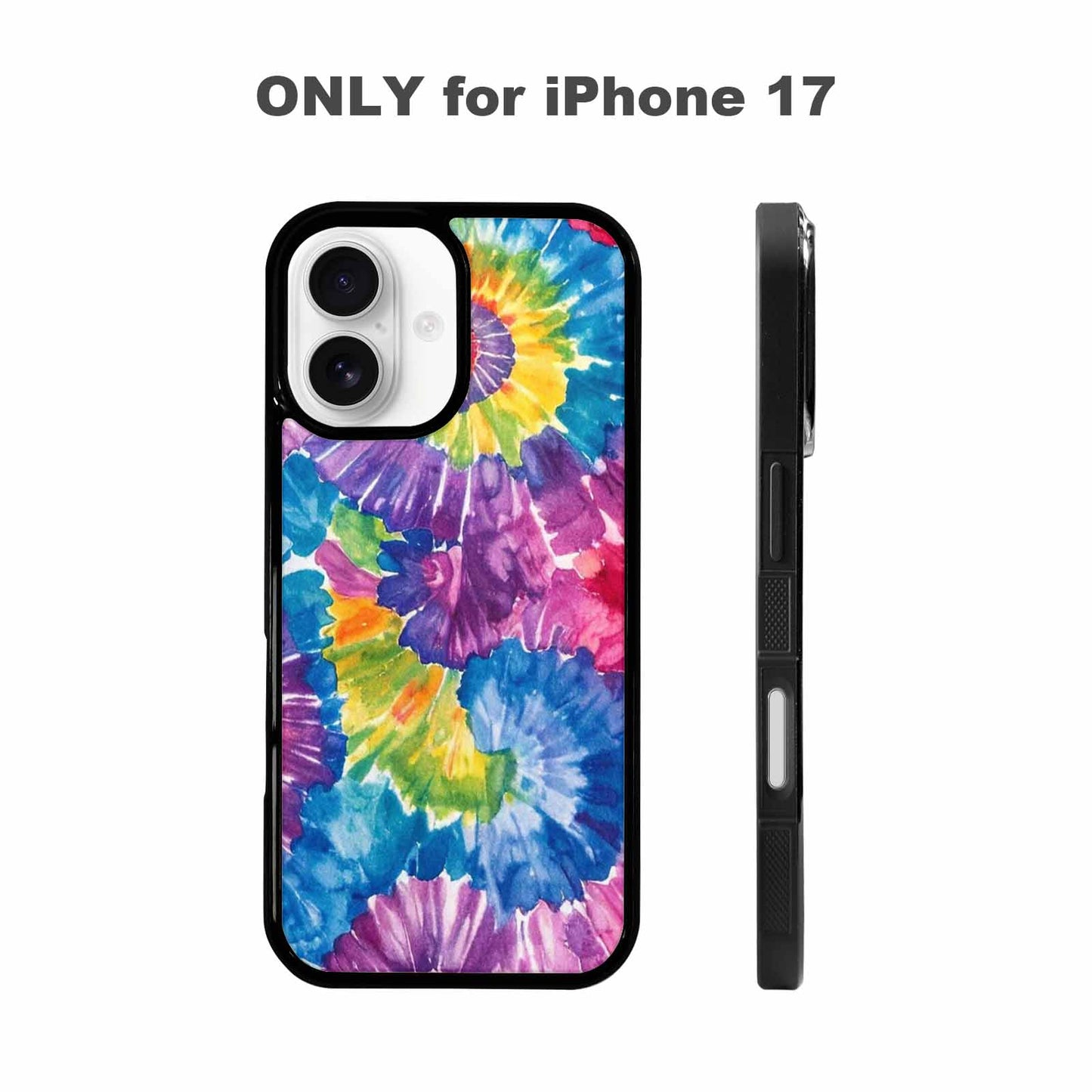 iPhone 17 Case — Small Tie Dye Swirl Tie Dye, Custom Made Phone Cover