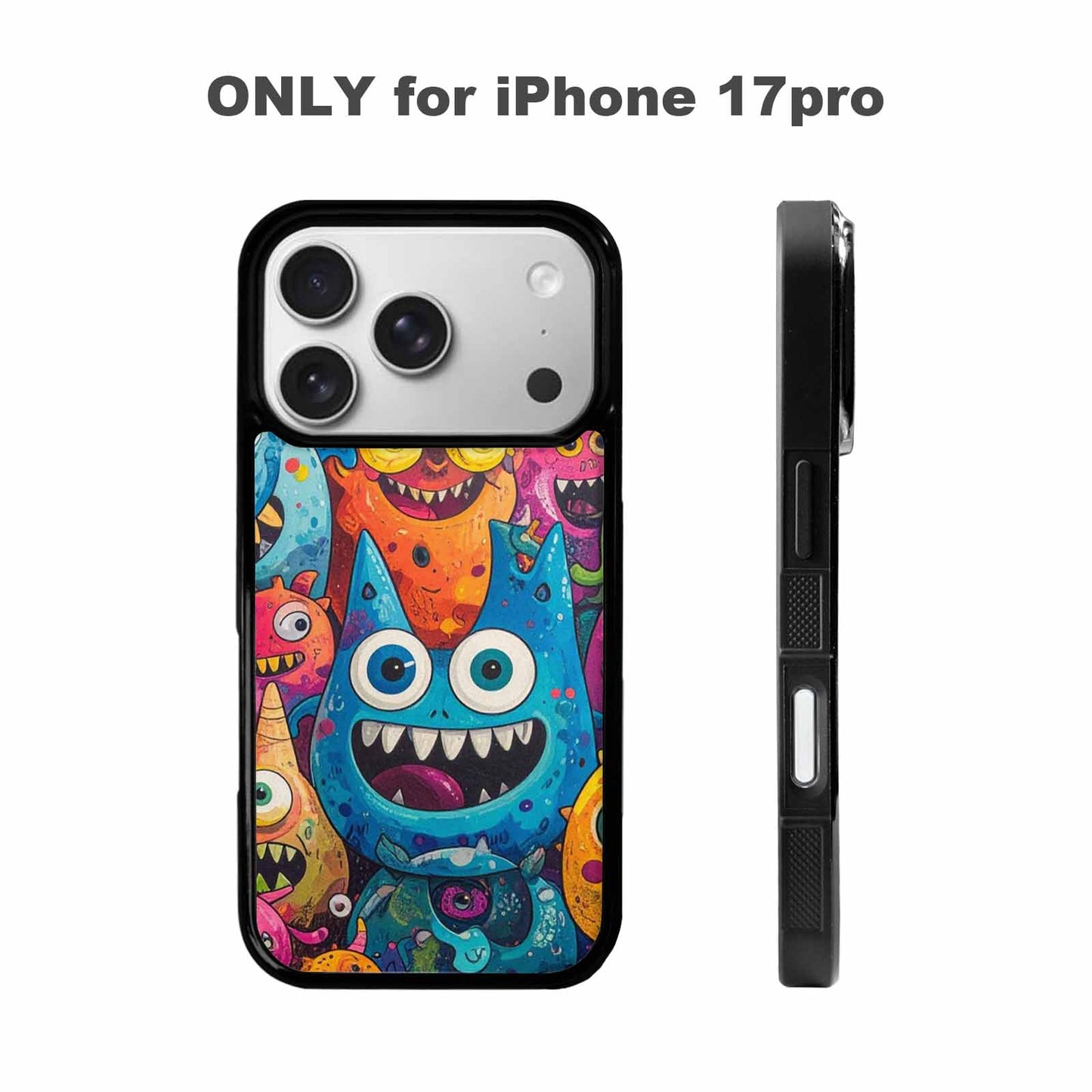 iPhone 17 Pro Case — Goofy Cartoon Monster Cartoon Cute, Custom Made Phone Cover