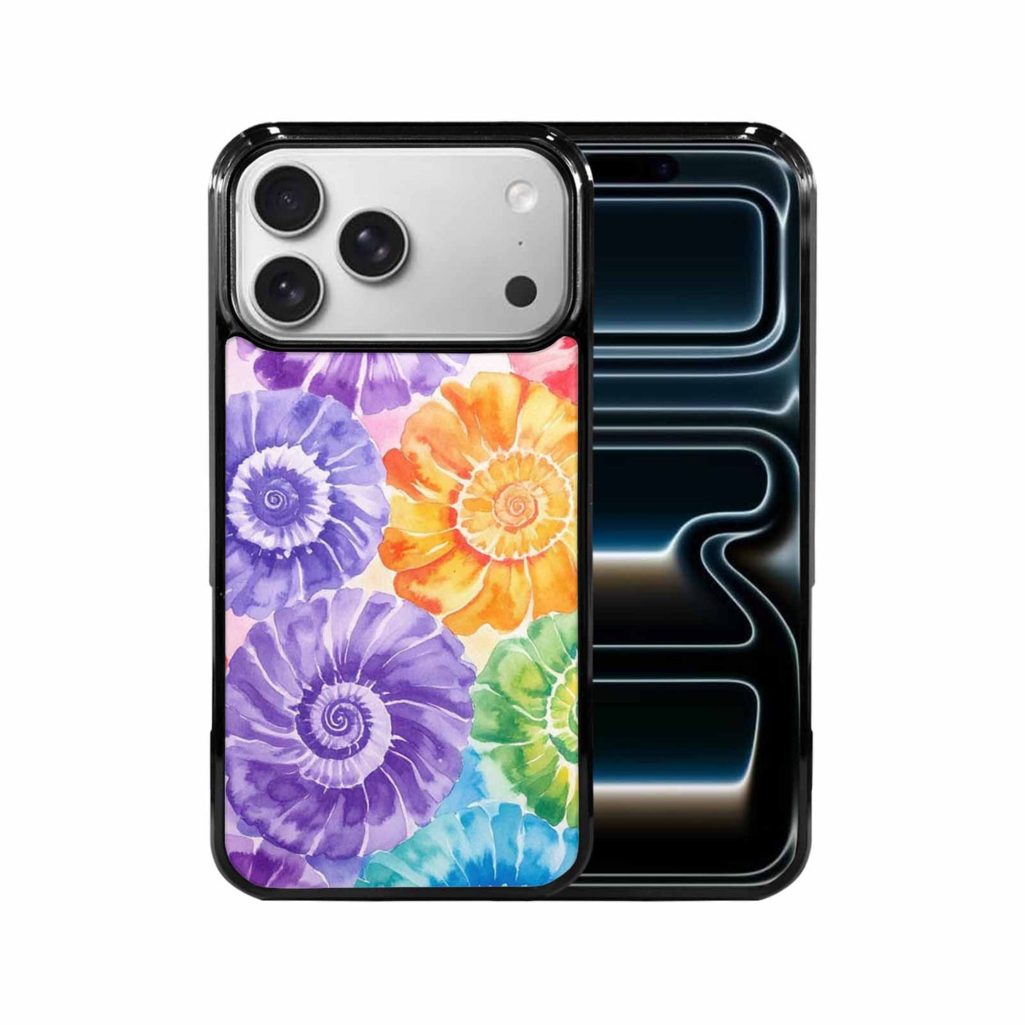 iPhone 17 Pro Max Case — Small Tie Dye Swirl Tie Dye, Custom Print Case Cover