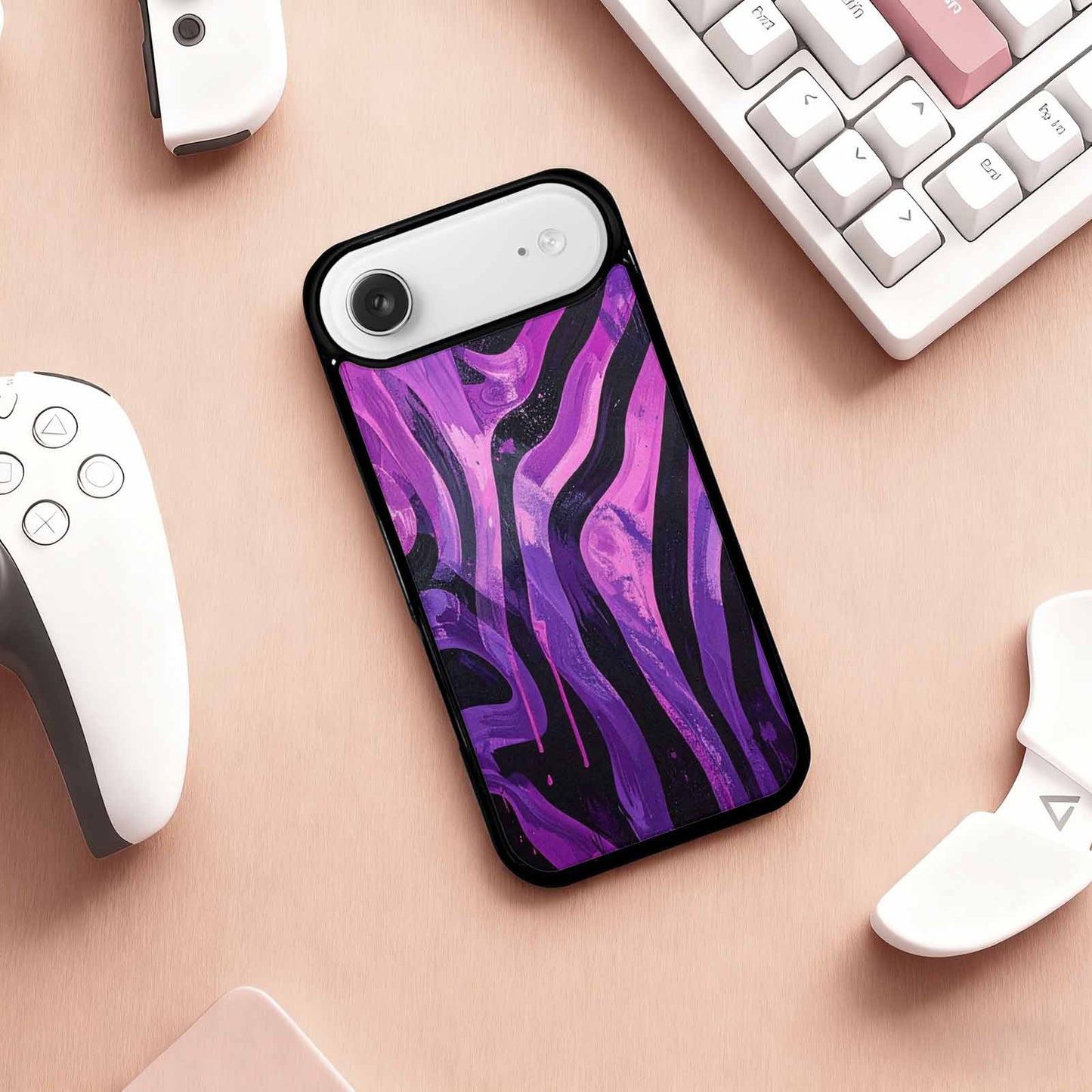 iPhone 17 Air Case — Seamless Repeating Pattern Of Overlapping Animal, Custom Made Phone Cover