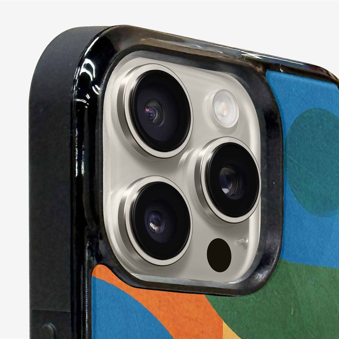 iPhone 15 Pro Max Case — 1990s Memphis Art Pattern, Custom Printed Phone Case