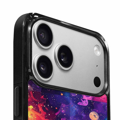 iPhone 17 Pro Case — Cosmic Creature And Object Mashup Galaxy, Unique Phone Case Design