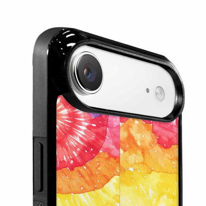 iPhone 17 Air Case — Tie Dye Spiral Rainbow Blended Tie, Customized Protective Case