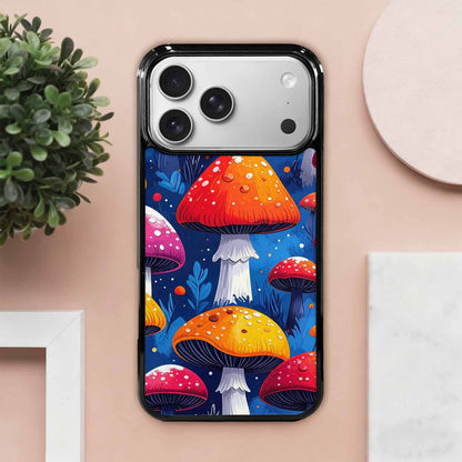 iPhone 17 Pro Max Case — Vivid Winter Mushroom Cartoon Cute, Custom Designed Case Cover