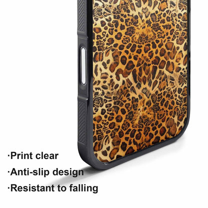 iPhone 17 Pro Max Case — Small Animal Print Pattern, Animal Print, Custom Printed Phone Case