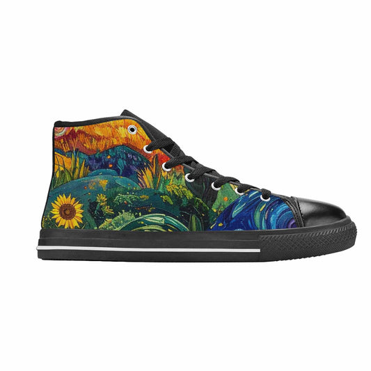 MEN'S Blend All Versions High Top Canvas Cottagecore Shoes