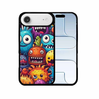 iPhone 17 Air Case — Small Cartoon Monster Character Pattern Cartoon, Original Design Phone Case