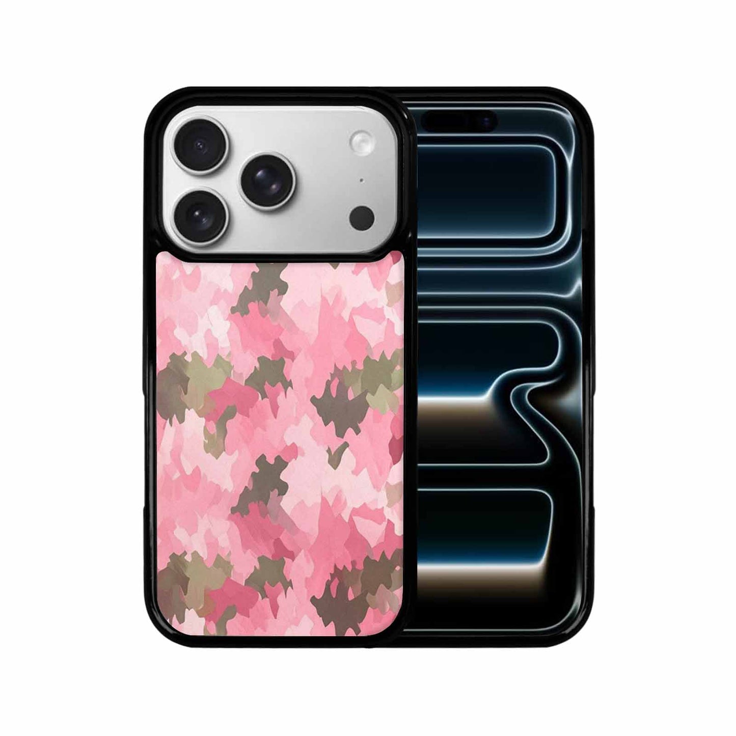 iPhone 17 Pro Case — Small Military Camouflage Blotch Pattern Camo, Custom Art Phone Cover