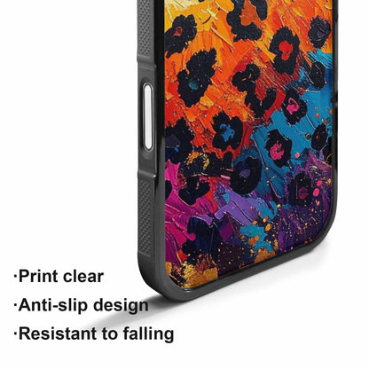 iPhone 17 Case — Full Color Vibrant Animal Print, Custom Art Phone Cover