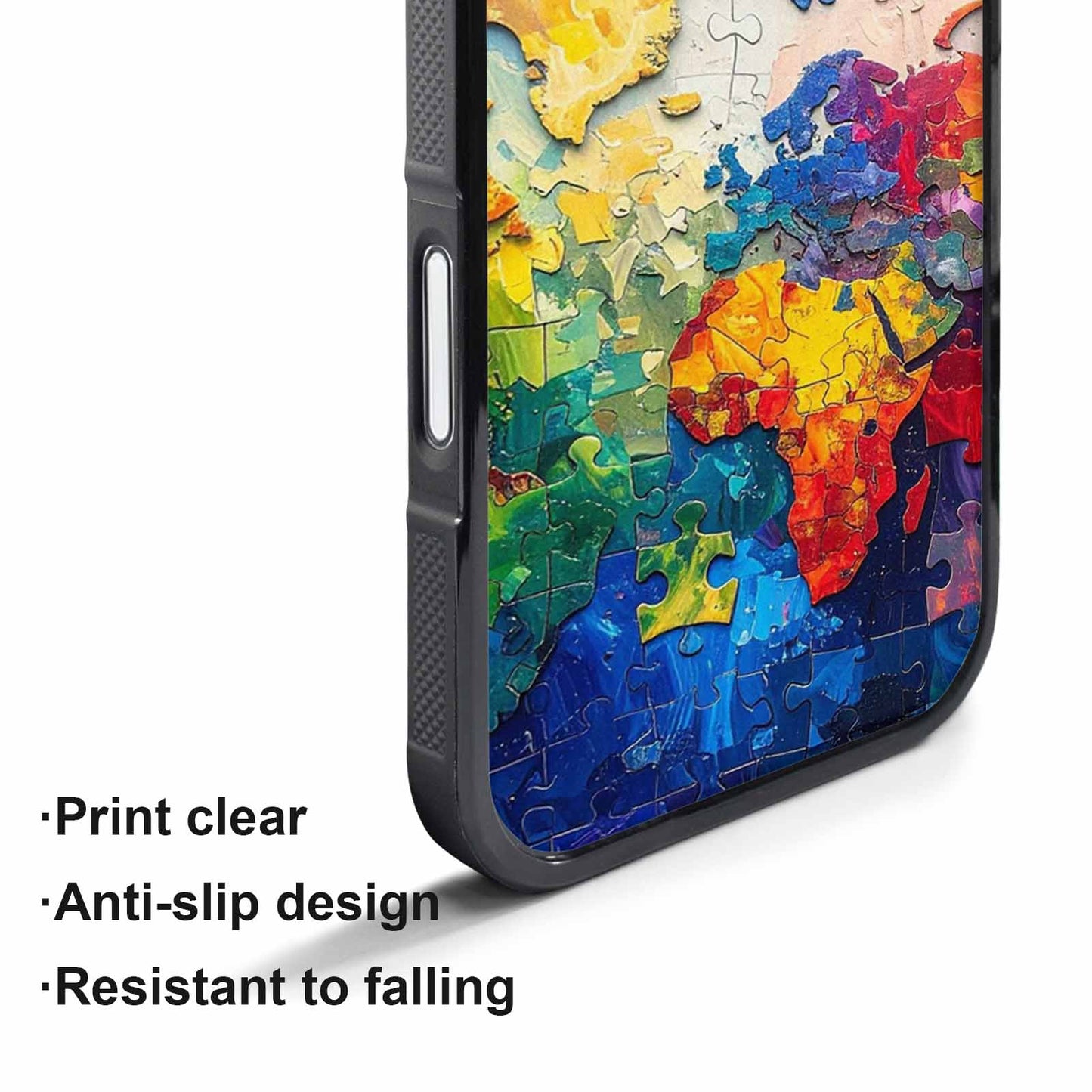 iPhone 17 Pro Case — Autism Puzzle Pieces Puzzle Piece Original, Custom Printed Phone Case