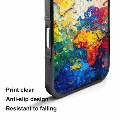 iPhone 17 Pro Case — Autism Puzzle Pieces Puzzle Piece Original, Custom Printed Phone Case