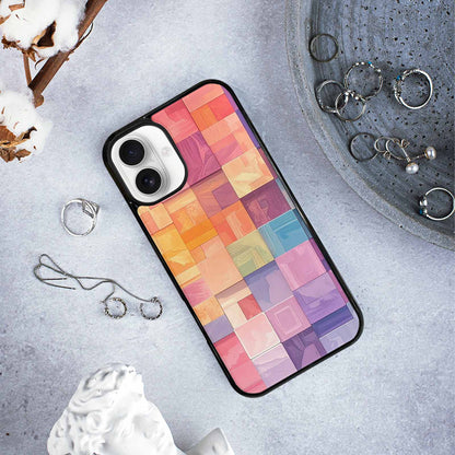 iPhone 16 Plus Case — Color Gradient Fade Pattern Hundreds Of, Customized Protective Case