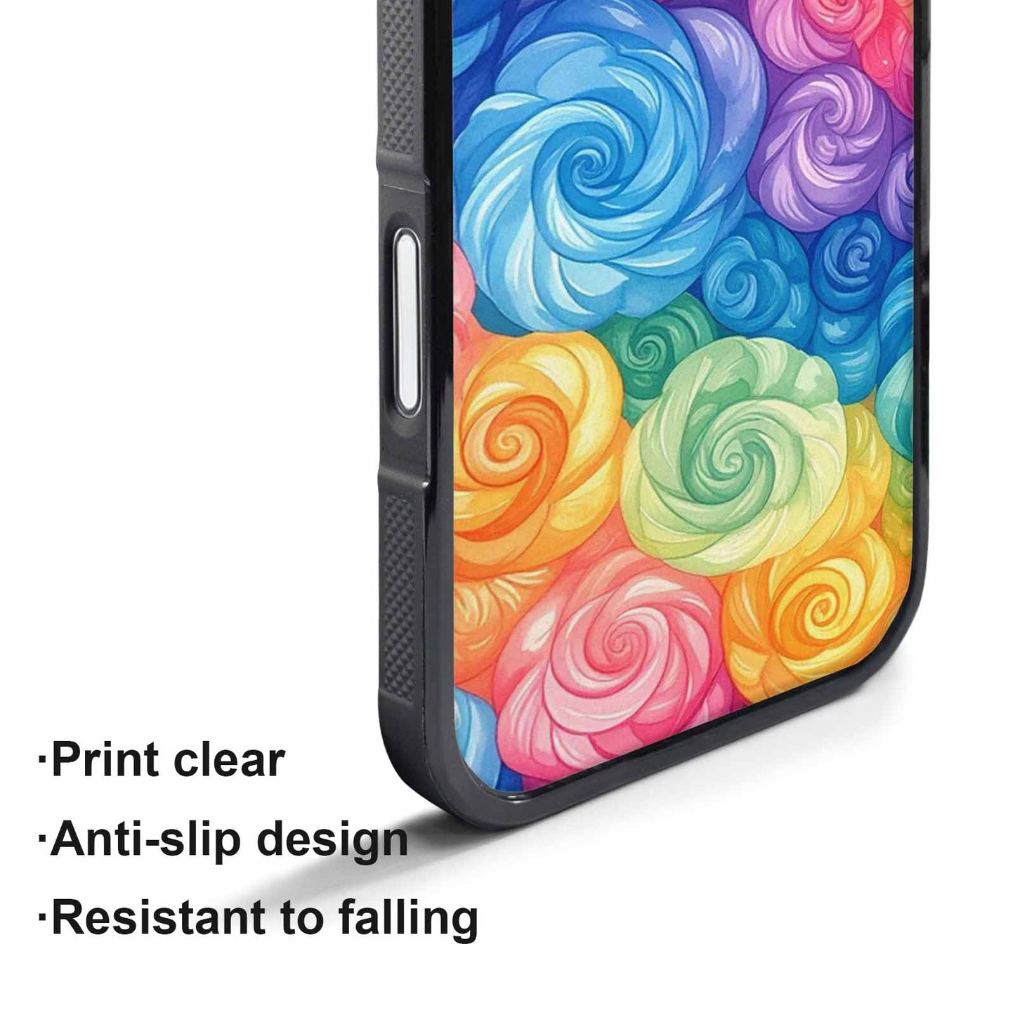 iPhone 17 Pro Case — Tie Dye Swirls Tie Dye Tie, Custom Print Case Cover